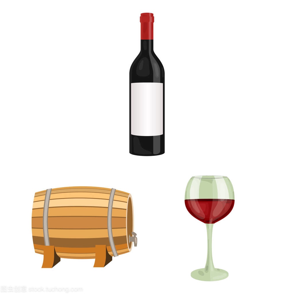 酒类产品卡通图标集 设计收藏与网站插图的艺术之旅